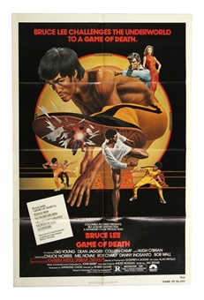 1978 Bruce Lee "Game of Death" Original Movie Poster